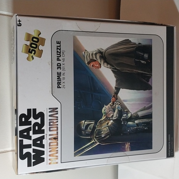 Disney Star Wars The Mandalorian Prime 3D 500 Piece Jigsaw Puzzle NEW - Picture 9 of 9